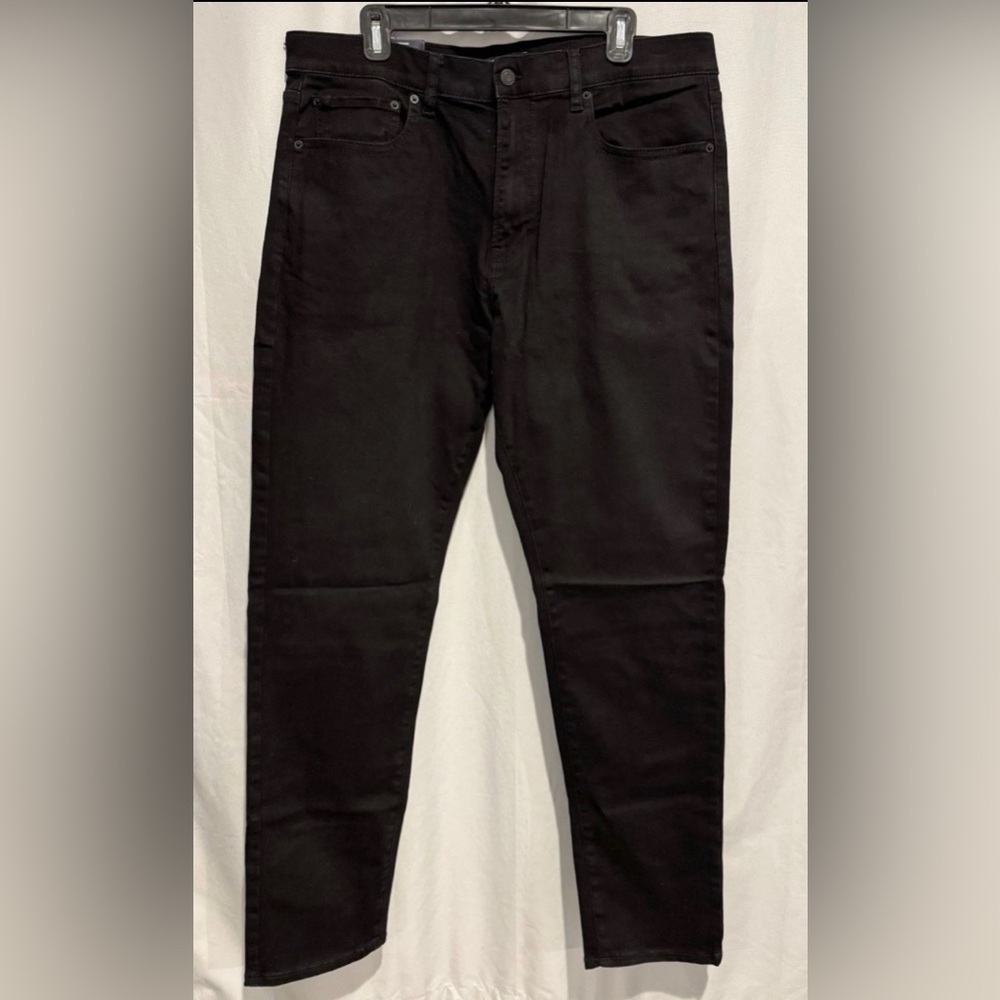 Lucky Brand Mens Jeans 412 Athletic Slim 36 2Way Stretch Black 36 X 34 NWT $99 - Picture 5 of 12